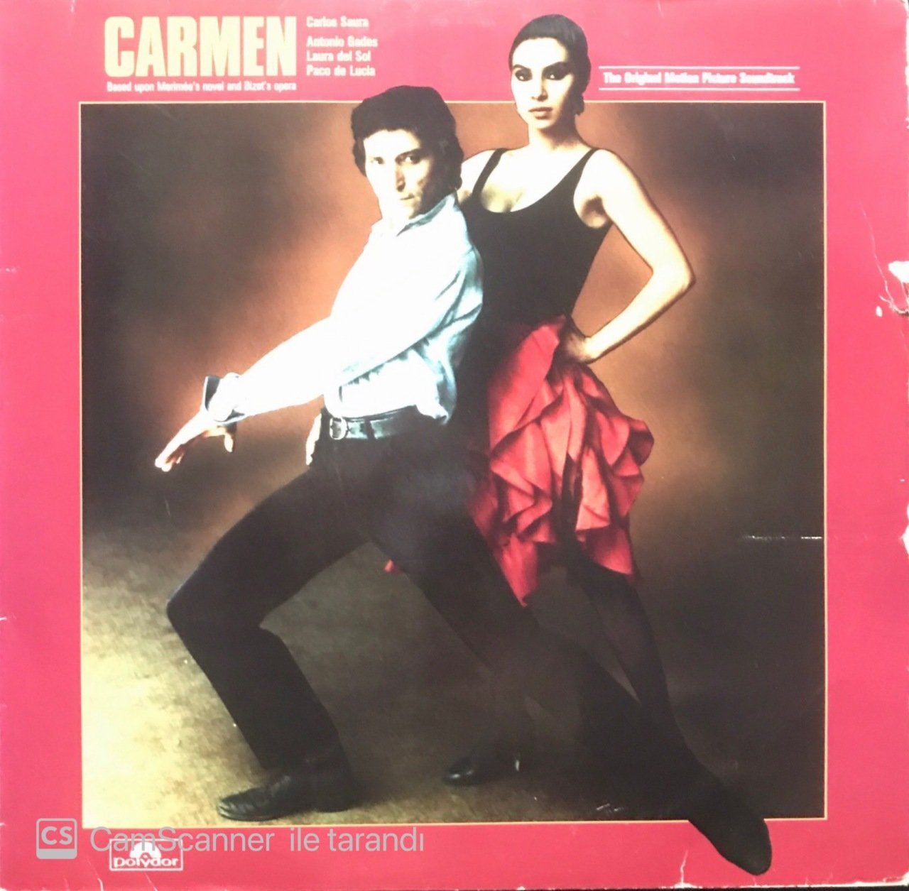 Carmen Carlos Saura The Original Motion Picture Soundtrack LP Klasik Plak