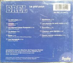 CD Brel Le Plat Pays CD