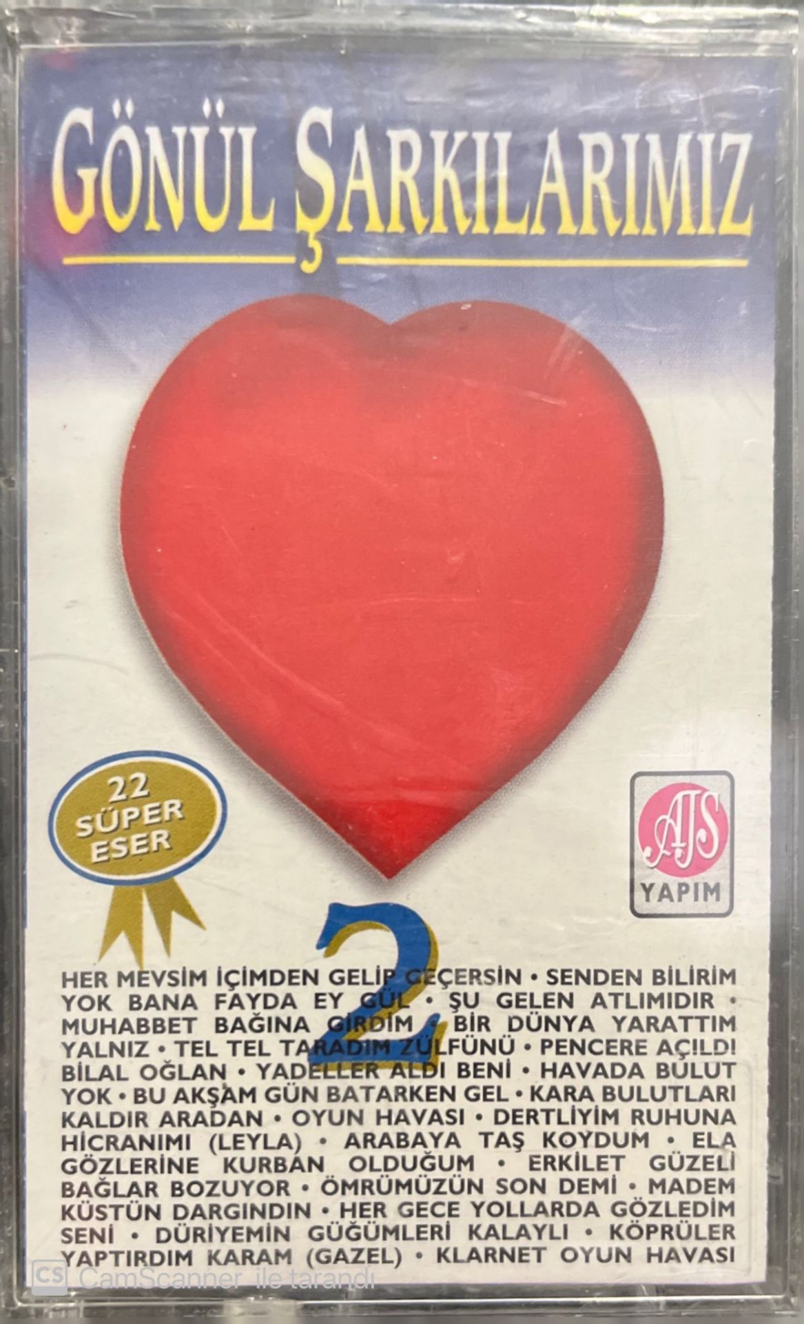 Gönül Şarkılarımız 2 Açılmamış Jelatininde Kaset
