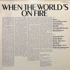 The Golden Gate Quartet When The World's On Fire LP Plak