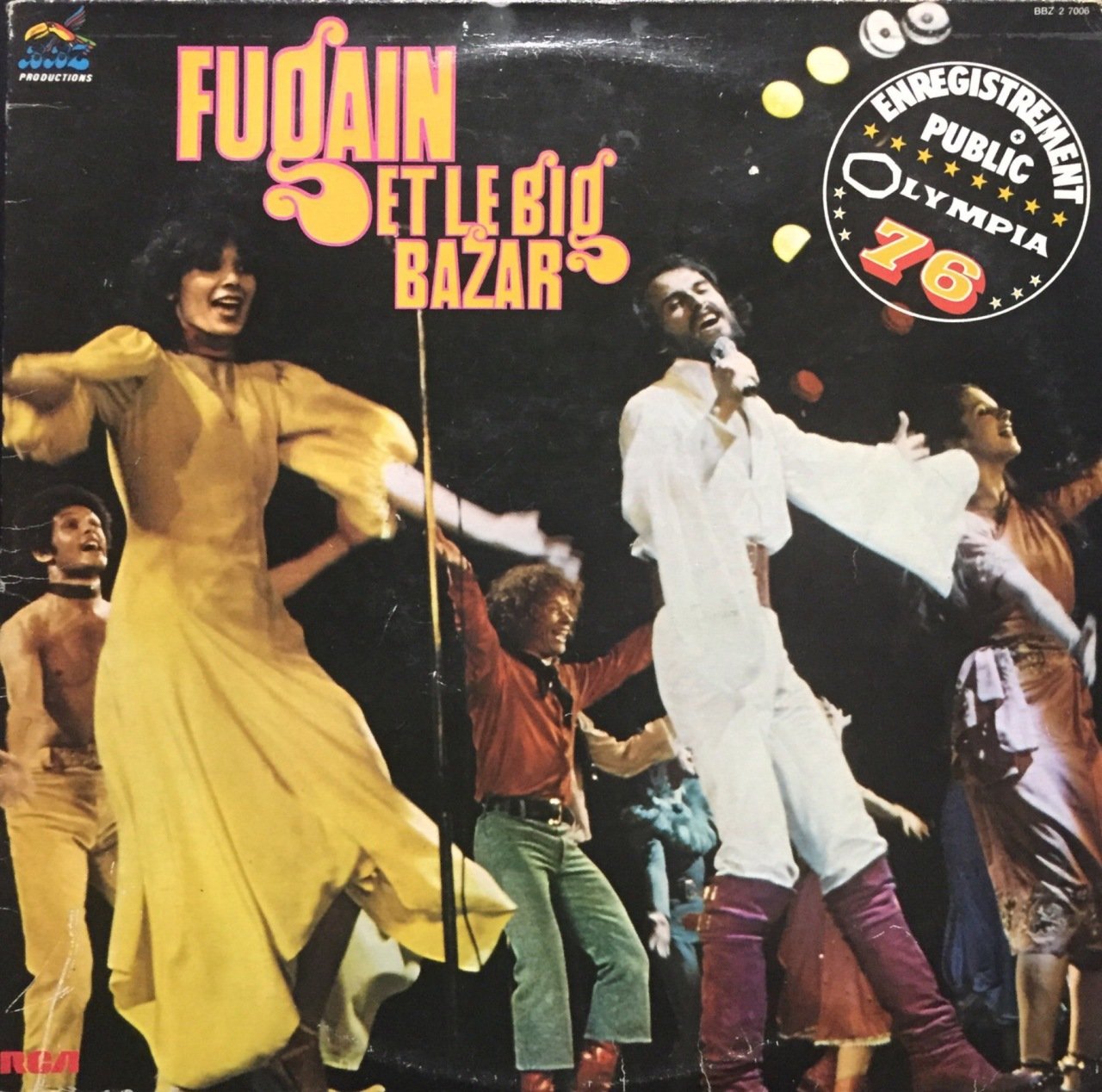 Fugain Et Le Big Bazar Double LP Plak