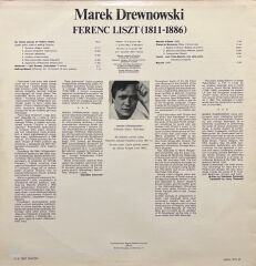 Ferenc Liszt Marek Drewnowski LP Plak