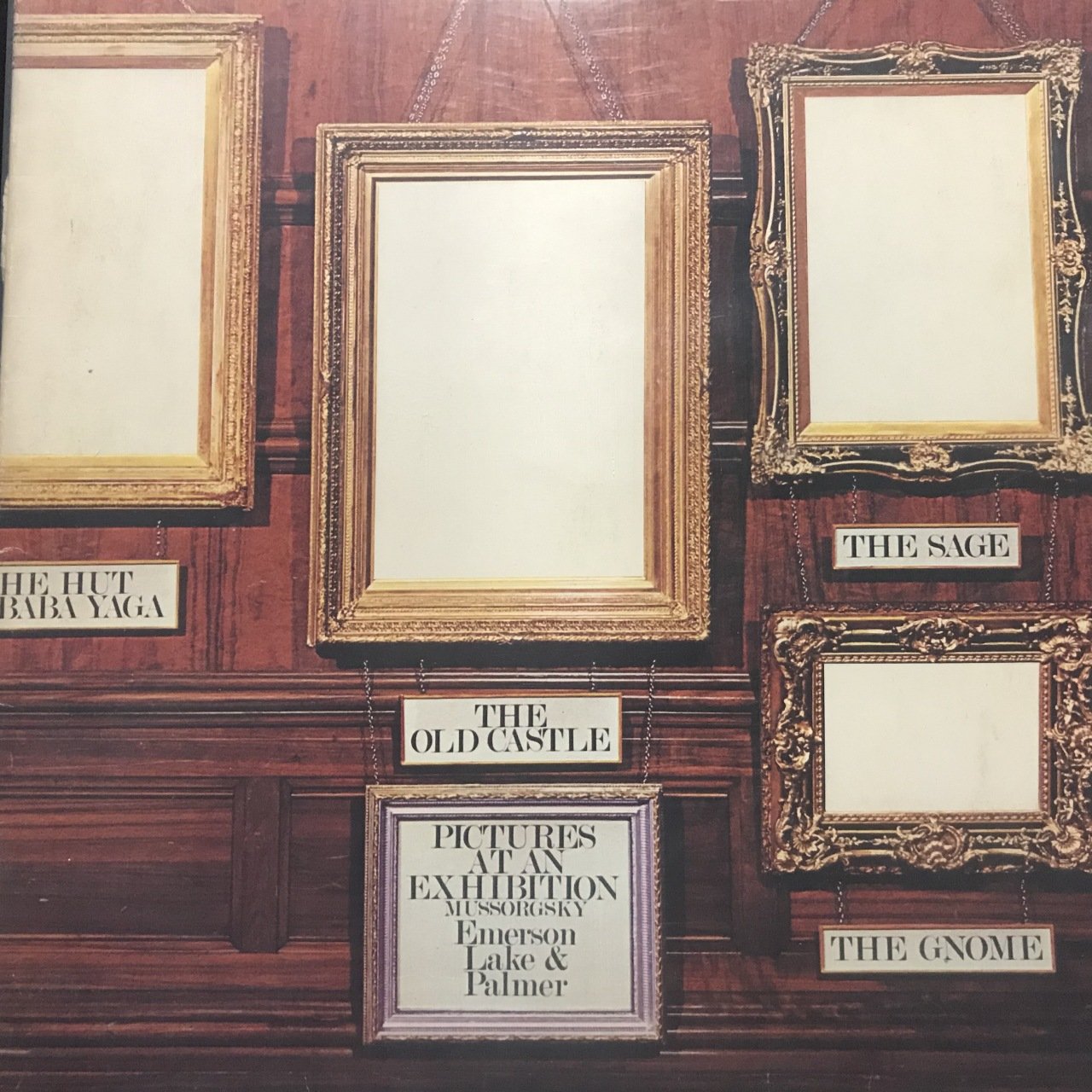 Emerson Lake Palmer Pictures At An Exhibition LP Plak