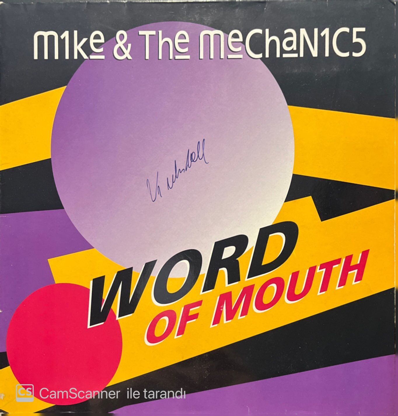 Mike & The Mechanics Word Of Mouth LP Plak