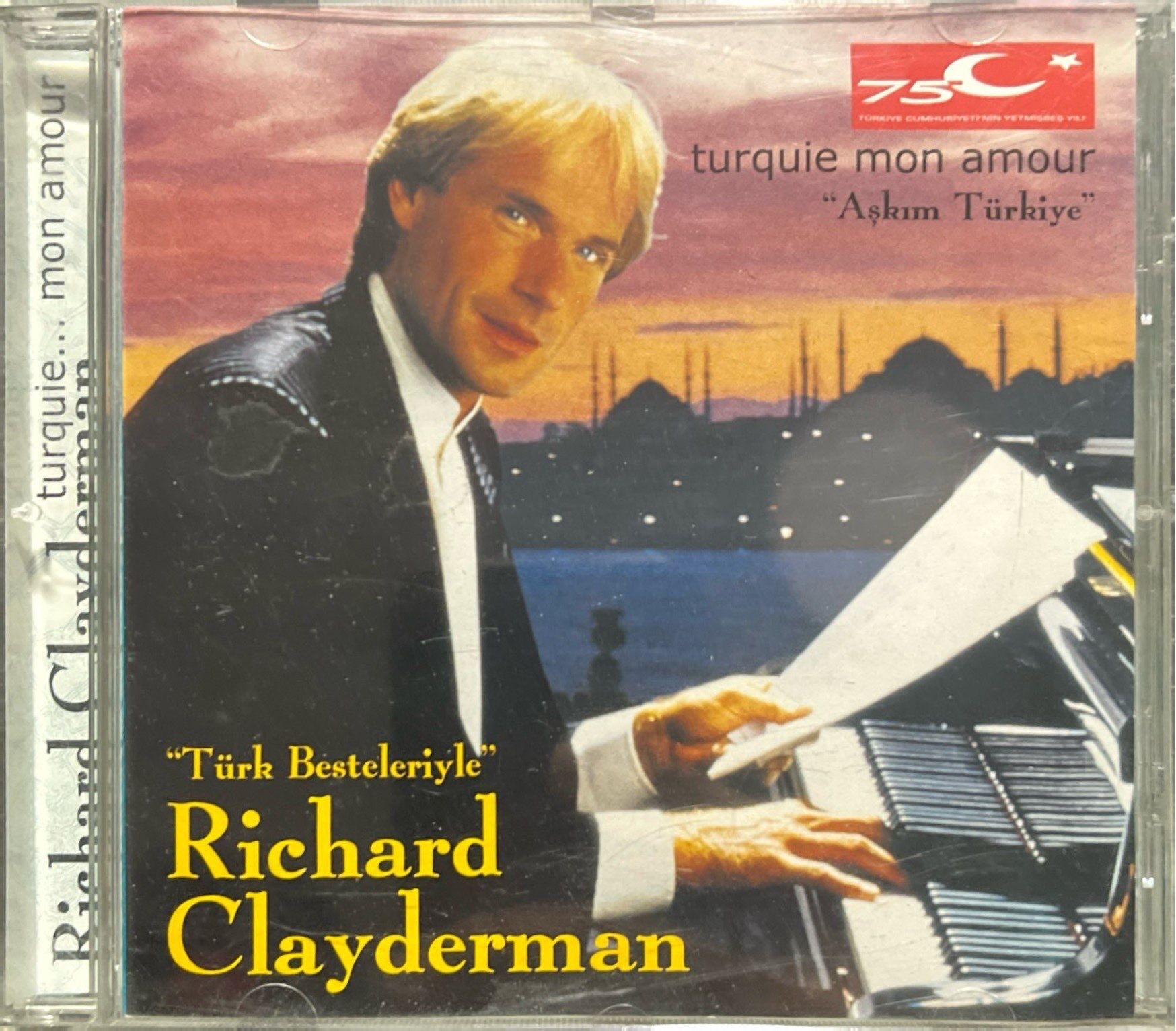 CD Richard Clayderman Türk Besteleriyle CD