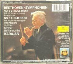 CD Karajan - Beethoven Symphonien 5&6 Pastorale CD