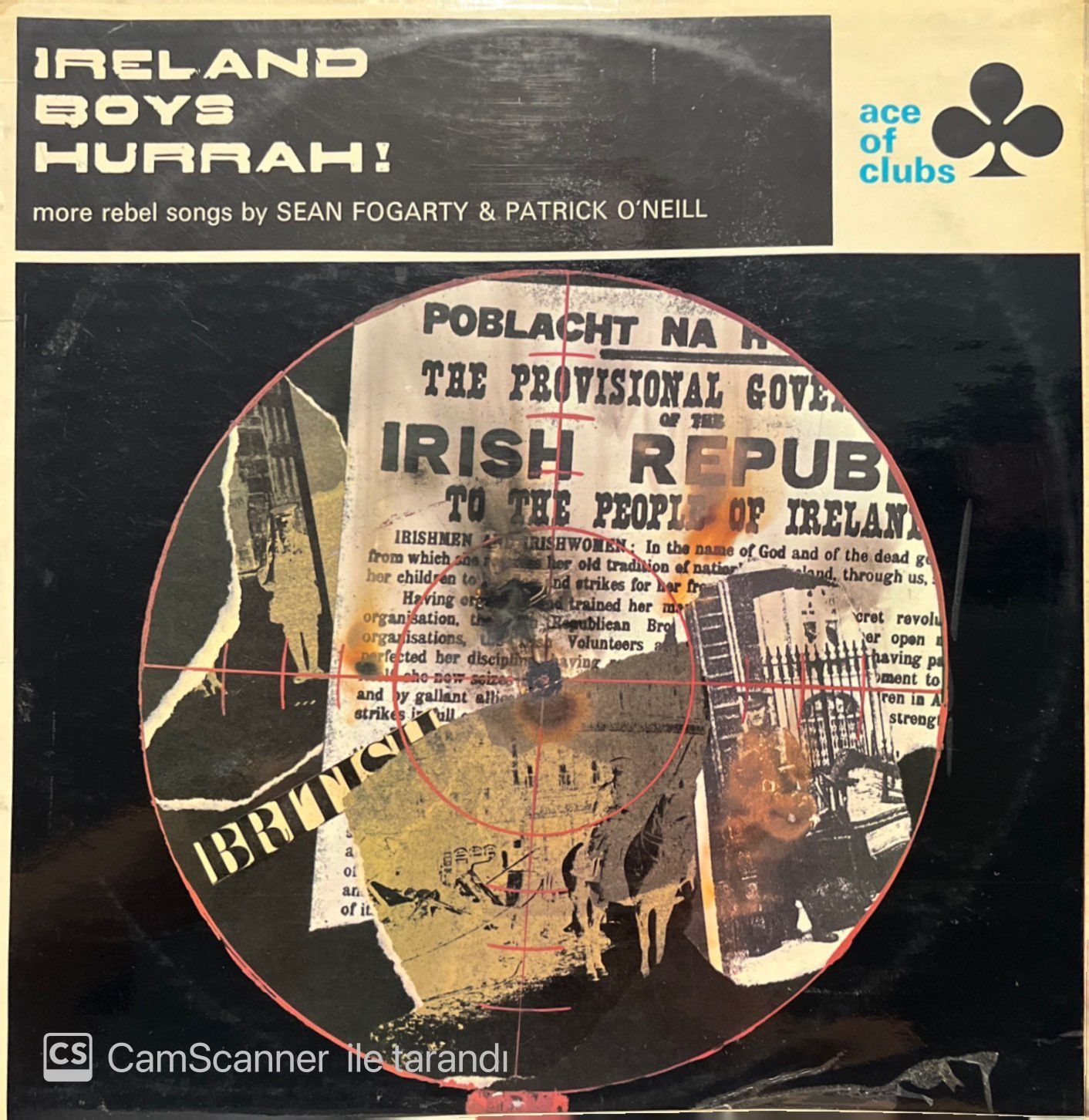 Ireland Boys Hurrah! LP Plak