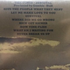 The O'Jays Survival LP Plak