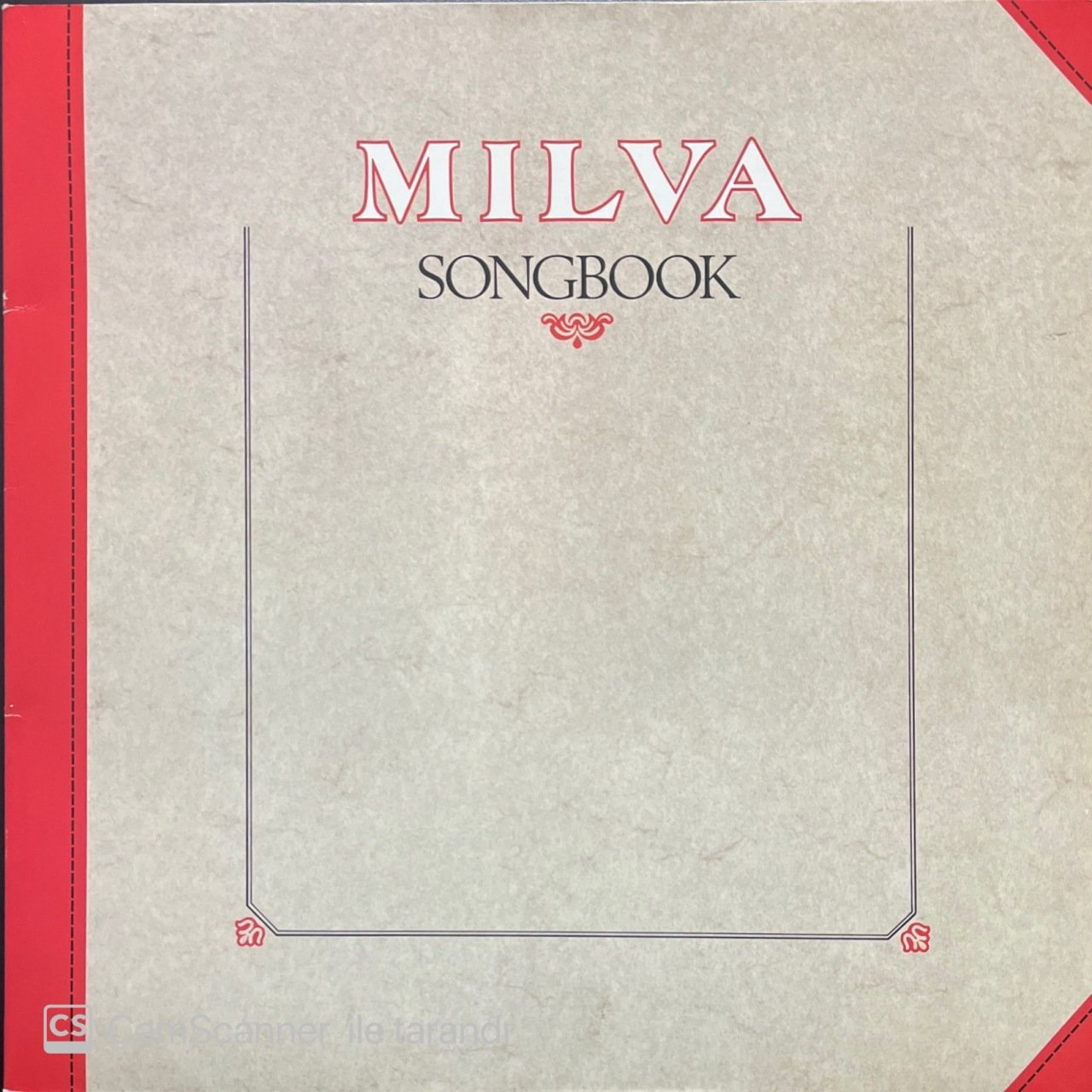 Milva Songbook LP Plak