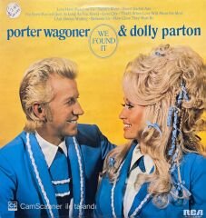 Porter Wagoner & Dolly Parton We Found It LP Plak