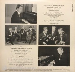 Chopin Schubert Ausgewahlte Meisterwerke LP Klasik Plak