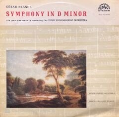Cesar Franck Symphony In D Minor LP Plak