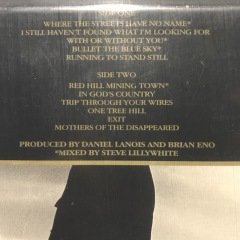 U2 The Joshua Tree LP Plak