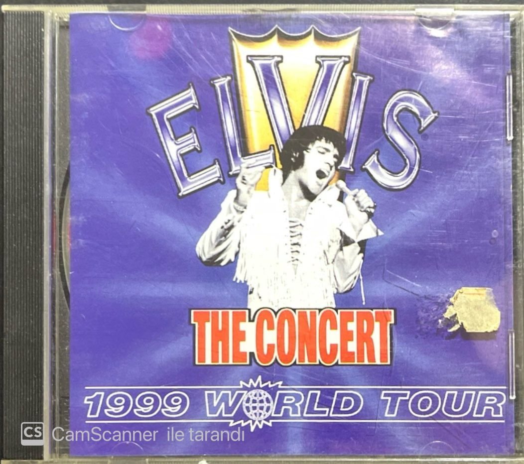 Elvis The Concert 1999 World Tour Double CD