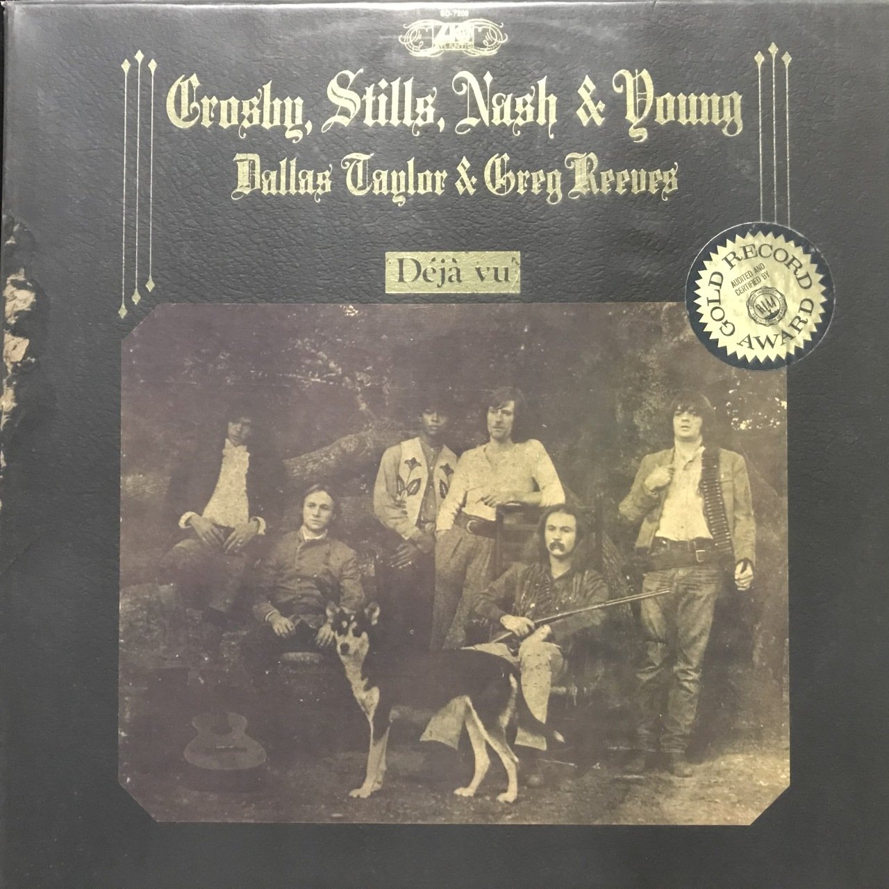 Crosby Stills Nash & Young Deja Vu LP Plak