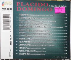 Placido Domingo A Voi Tutti Salute CD