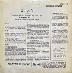 Charles Groves Reverie The Albinoni Adagio LP Plak
