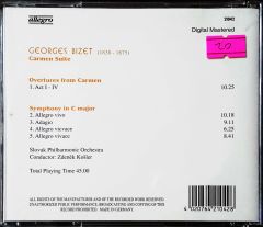 Georges Bizet Carmen Suite CD