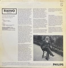 Brahms Violin Concerto LP Plak