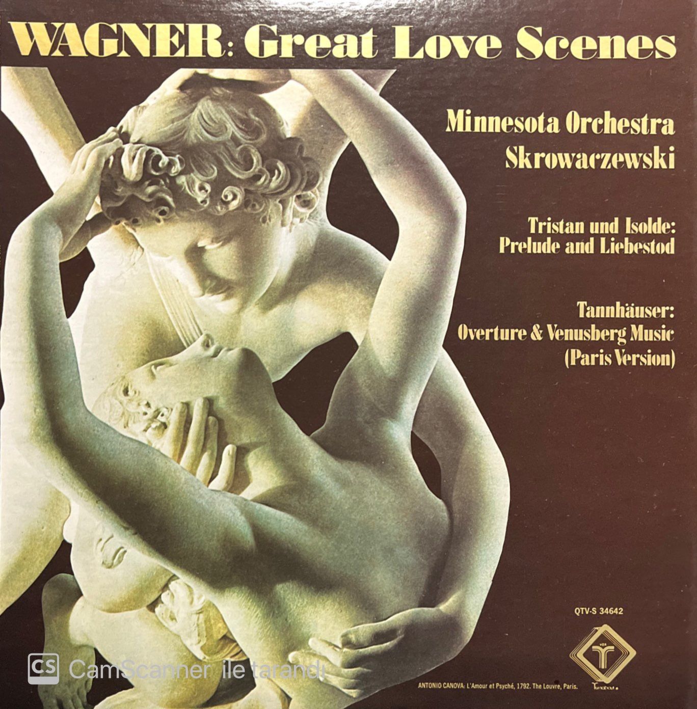 Wagner Great Love Scenes LP Plak