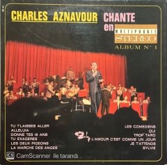 Charles Aznavour Chante En Album No 1 LP Plak