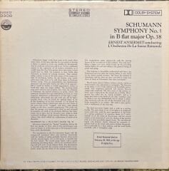 Schumann Symphony No.1 LP Plak