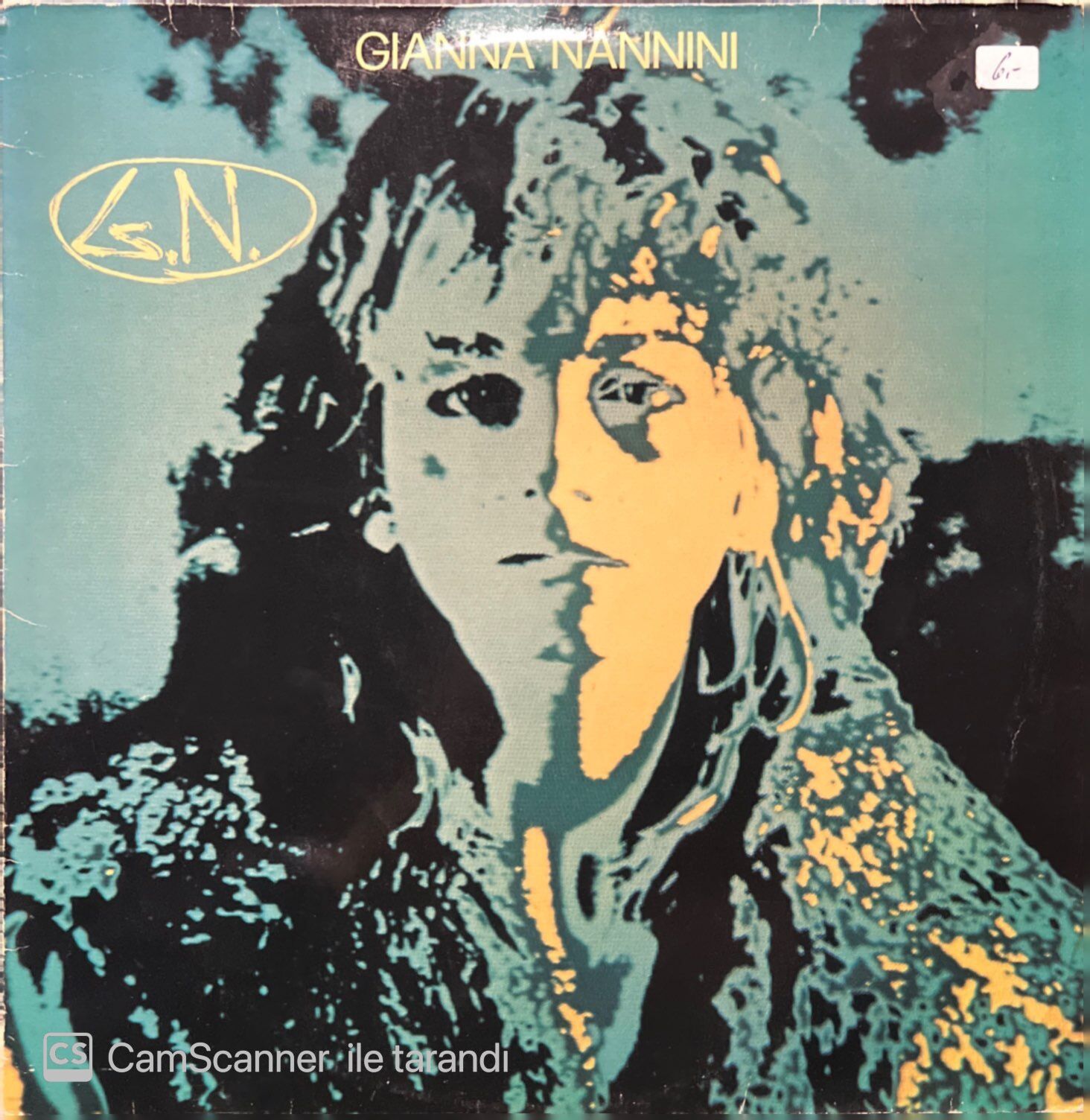 Gianna Nannini G.N. LP Plak