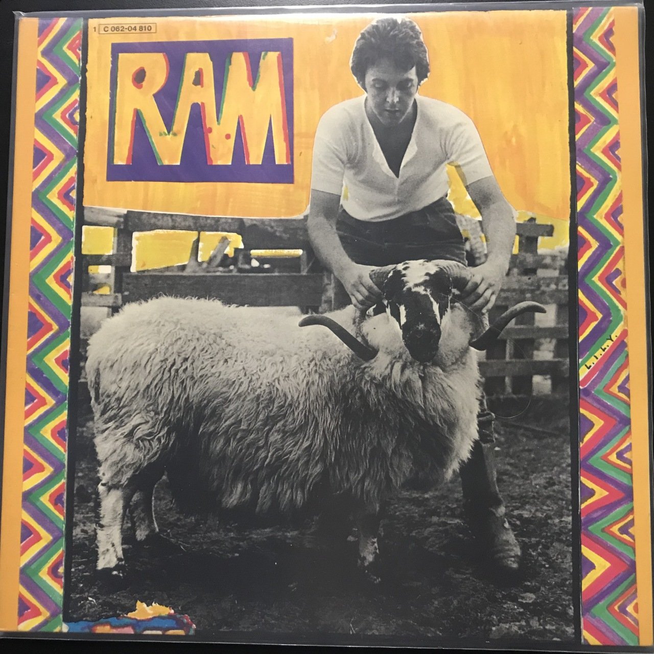 Paul And Linda McCartney Ram Yeni Baskı LP Plak