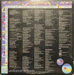 Venus And Mars Wings LP Plak