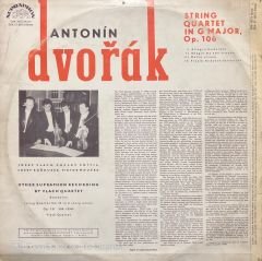 Dvorak String Quartet In G Major, Op.106 LP Plak