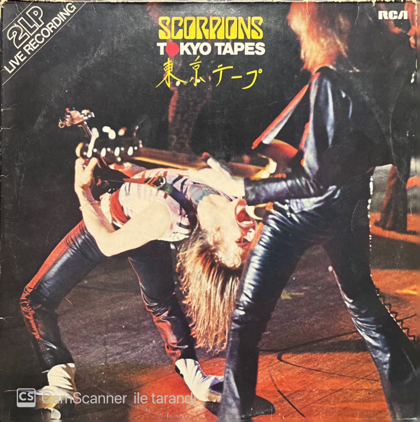 Scorpions Tokyo Tapes Double LP Plak