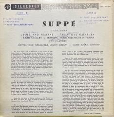 Suppe Overtures LP Plak