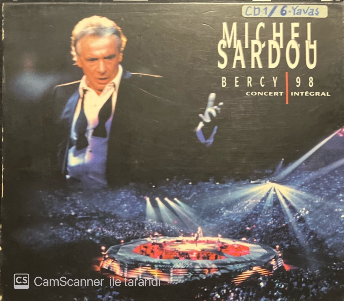 Michel Sardou Bercy 98 Tripple CD