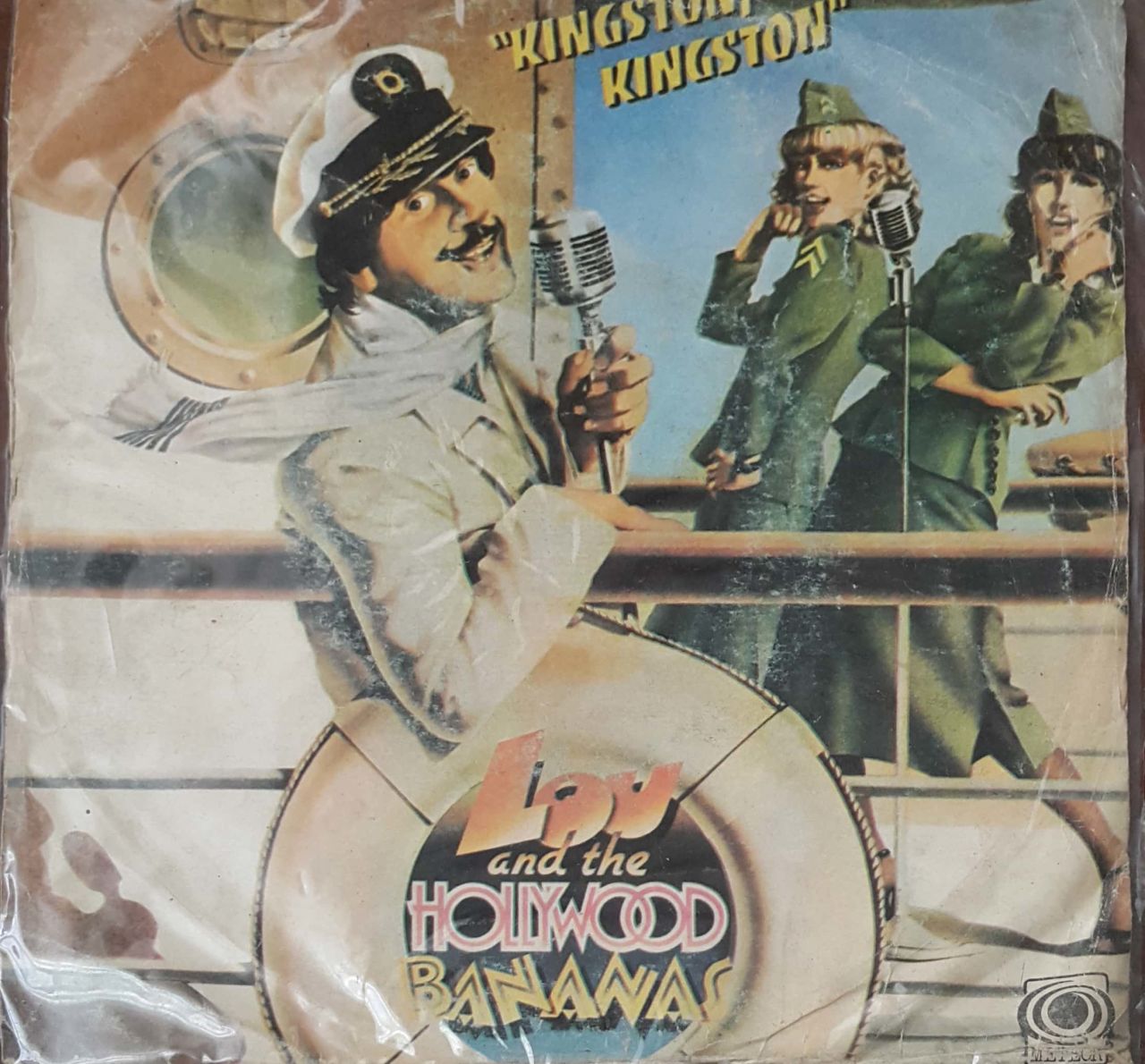 Lou And The Hollywood Bananas Kingston, kingston  45lik Plak