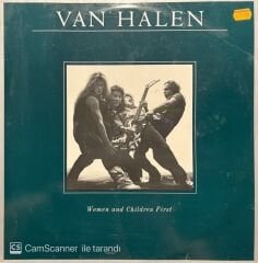Van Halen Woman And Children First LP Plak