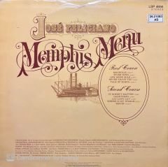 Jose Feliciano Memphis Menu LP Plak