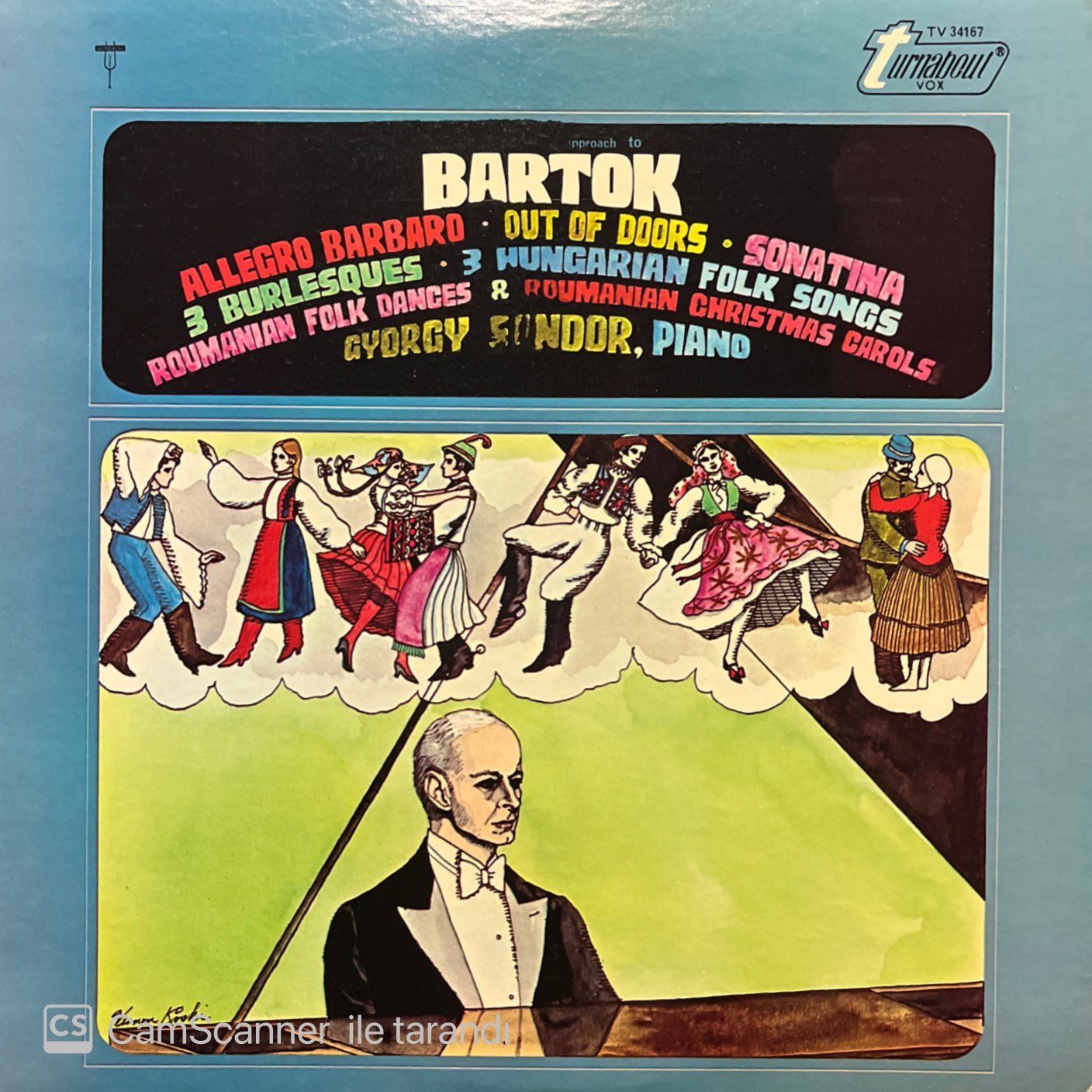 Bartok Gyorgy Sandor LP Plak