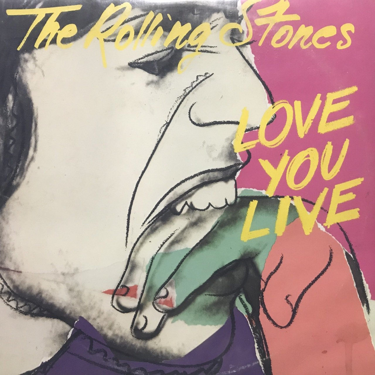 The Rolling Stones Love You Live Çift LP Plak