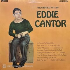 Eddie Cantor The Greatest Hits Of Eddie Cantor LP Plak