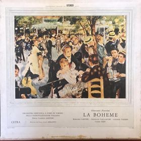 Giacomo Puccini La Boheme 2 LP Klasik Box Set Plak