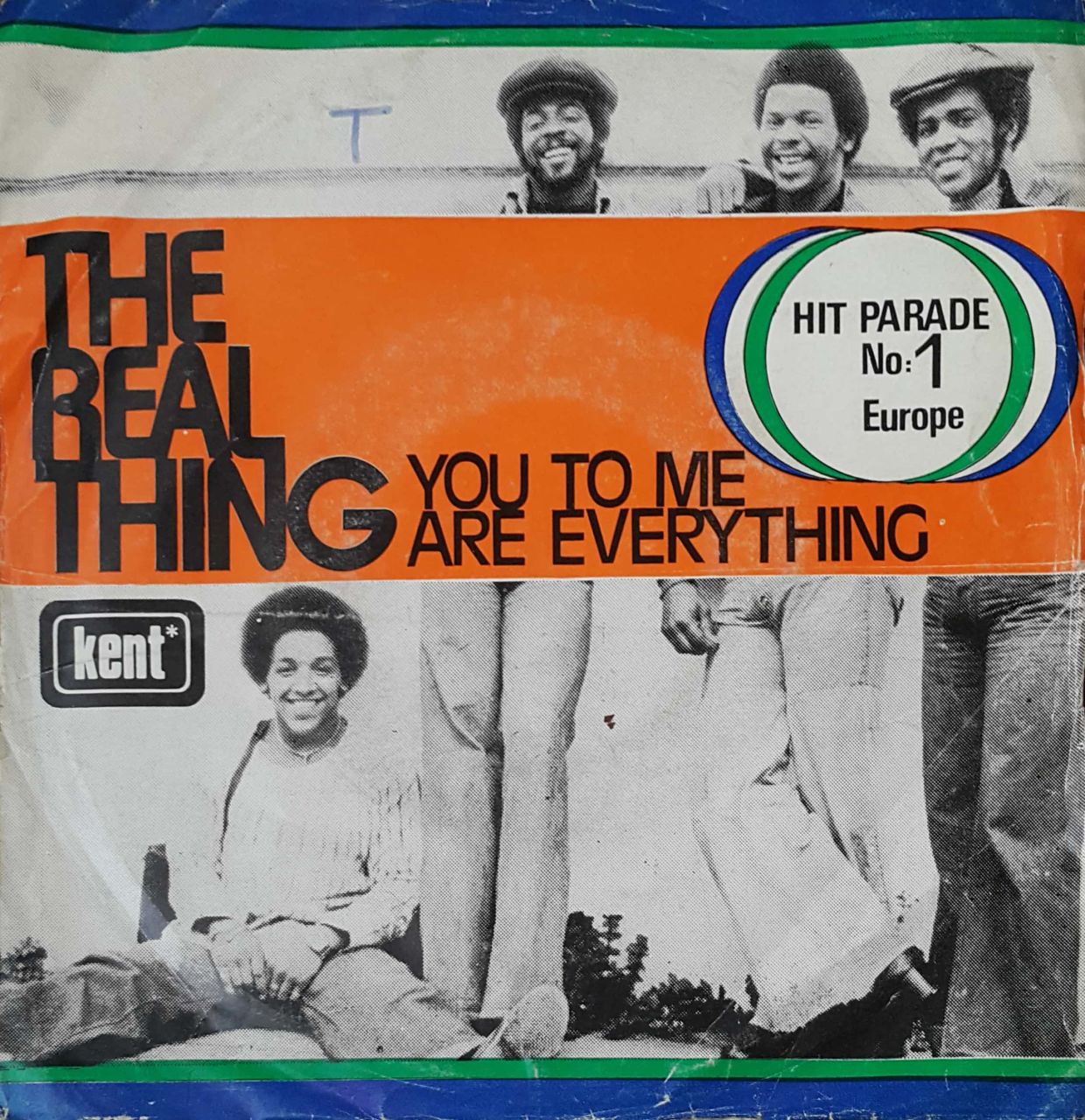 The Real Thing You To Me Are Everything 45lik Plak