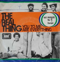 The Real Thing You To Me Are Everything 45lik Plak