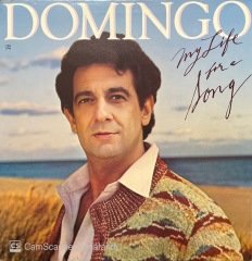 Placido Domingo My Life For A Song LP Plak