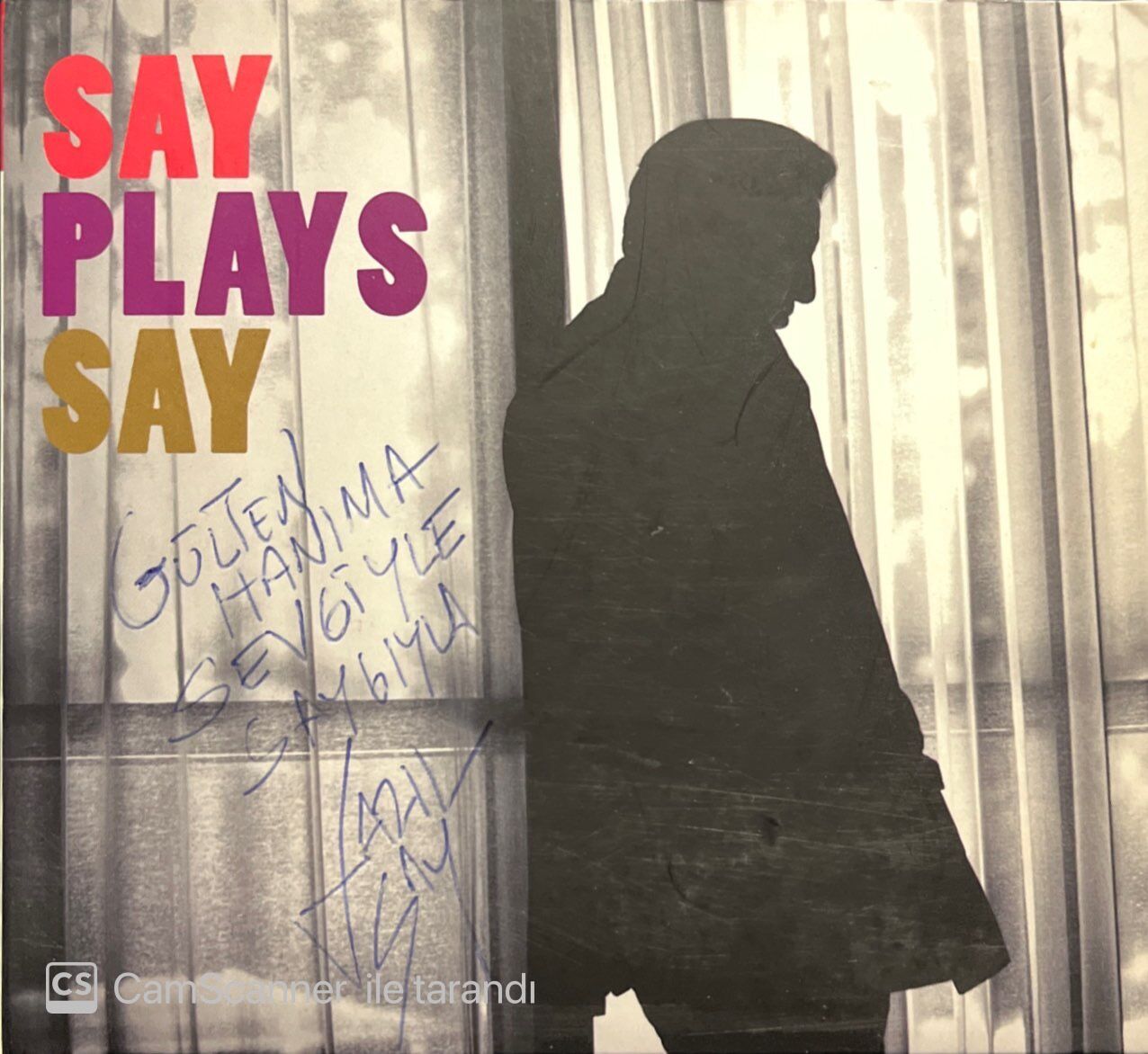 Fazıl Say Plays Say İmzalı CD