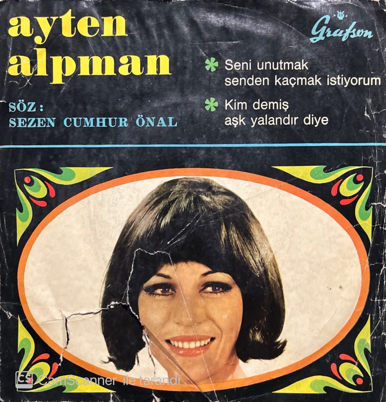 Ayten Alpman Seni Unutmak Senden Kaçmak İstiyorum 45lik plak