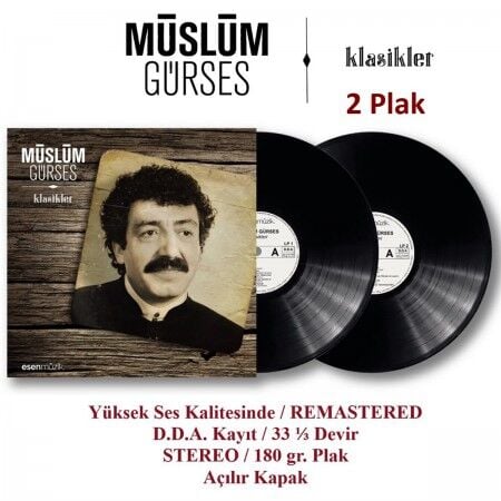 Müslüm Gürses Klasikler LP Plak