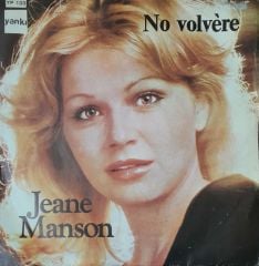 Jeane Manson No Volvere 45lik Plak