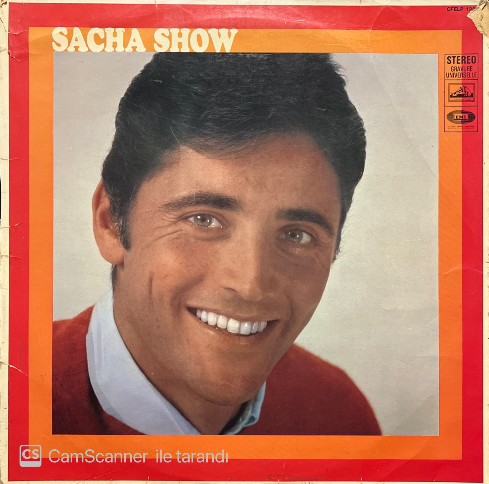 Sacha Distel Sacha Show LP Plak