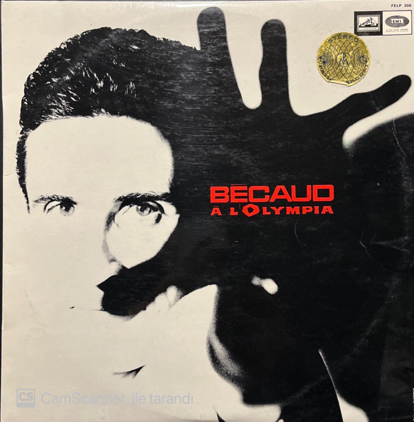 Gilbert Becaud A L Olympia 70 LP Plak