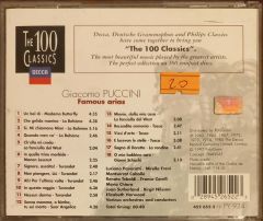 Puccini Famous Arias Treni Pavarotti CD